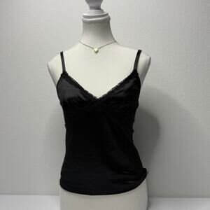 Black Laced Y2K-Grunge Cami  Size Small No Boundaries